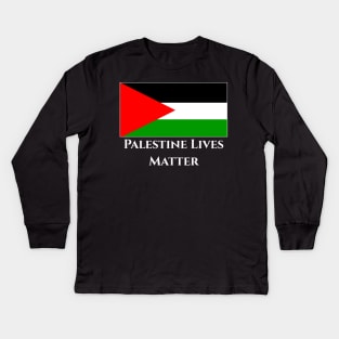PALESTINE LIVES MATTER Kids Long Sleeve T-Shirt